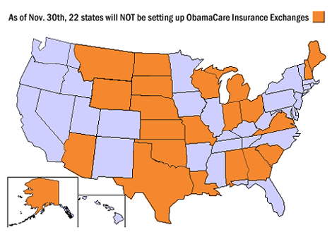 List Of States That Opted Out Of Obamacare